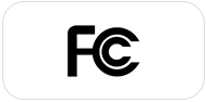 Logotipo da marca de certifica&ccedil;&atilde;o FCC