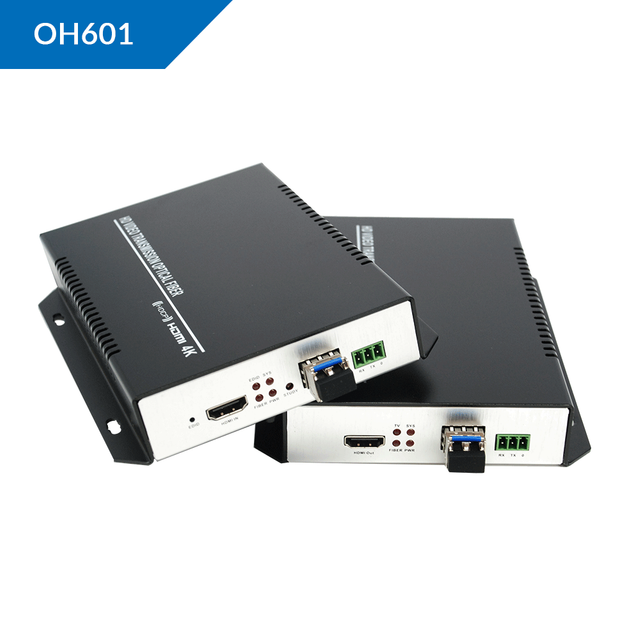 Ukomprimeret 4K@30 HDMI Fiber Optic Extender 