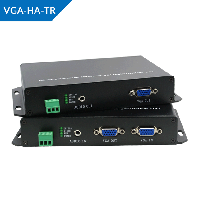 ORIVISION Uncompressed 1920x1200@60 VGA Extender with Fiber Optic