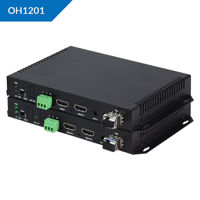 Ongecomprimeerde 4K@60 HDMI Firber Optic Extender