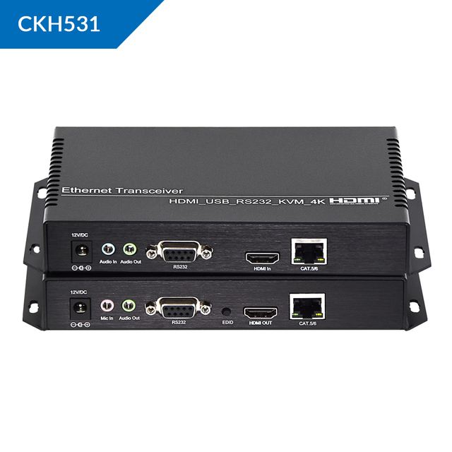 Extensor ORIVISION 4K@30HZ HDMI/USB2.0 KVM sobre cabo Cat5e