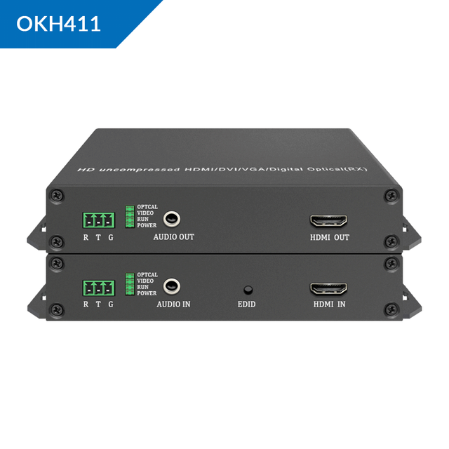 ORIVISION Несжатый оптоволоконный HDMI KVM 1920x1200@60 удлинитель