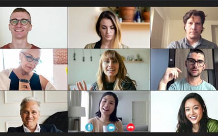 Esquema de videoconferencia