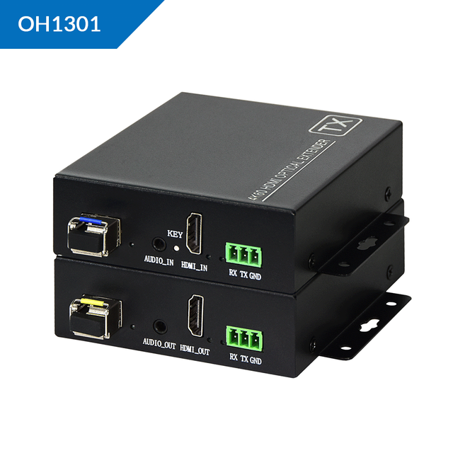 Extensor de fibra &oacute;ptica 4K@60 HDMI n&atilde;o compactado 