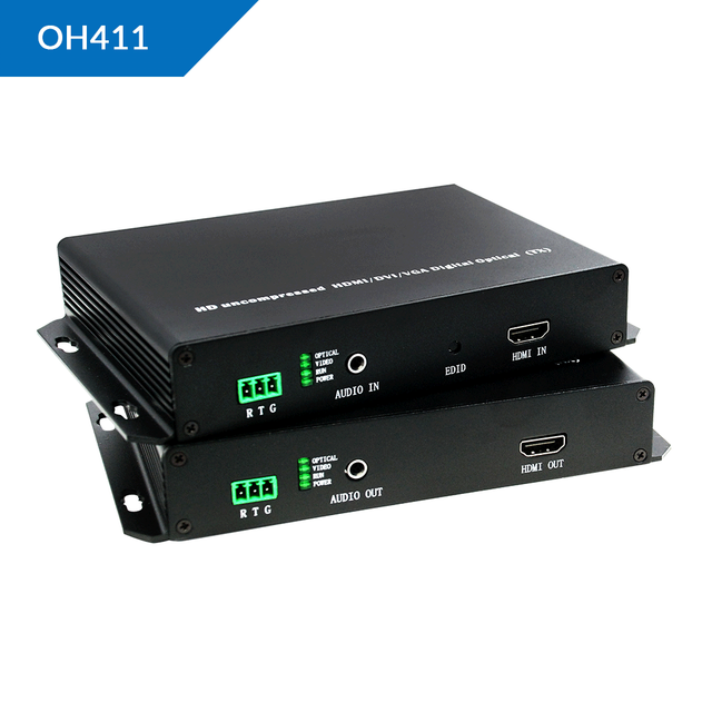 Extender in fibra ottica HDMI 1920x1200@60 non compresso