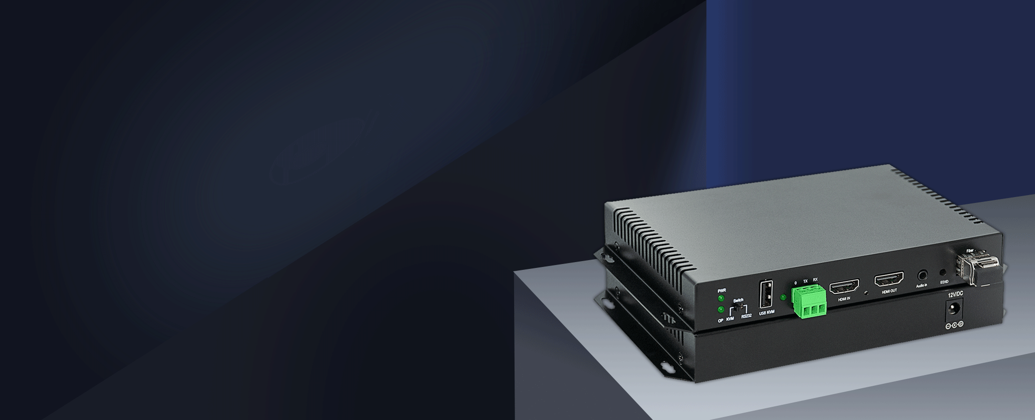 4K@60Hz HDMI KVM Glasfaser-Extender