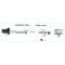 Extender in fibra HDMI ORIVISION da 120 m su Cat6 con RS232