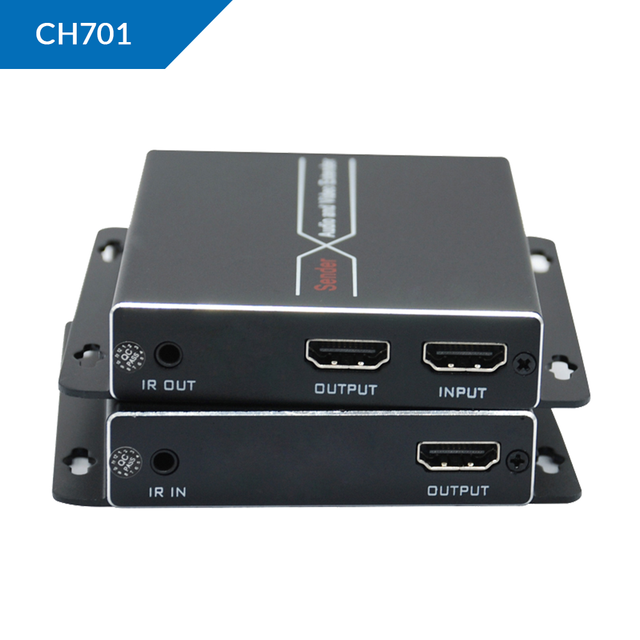 ORIVISION HDMI ネットワーク エクステンダー オーバー イーサネット 120m 1080P60 IR 付き