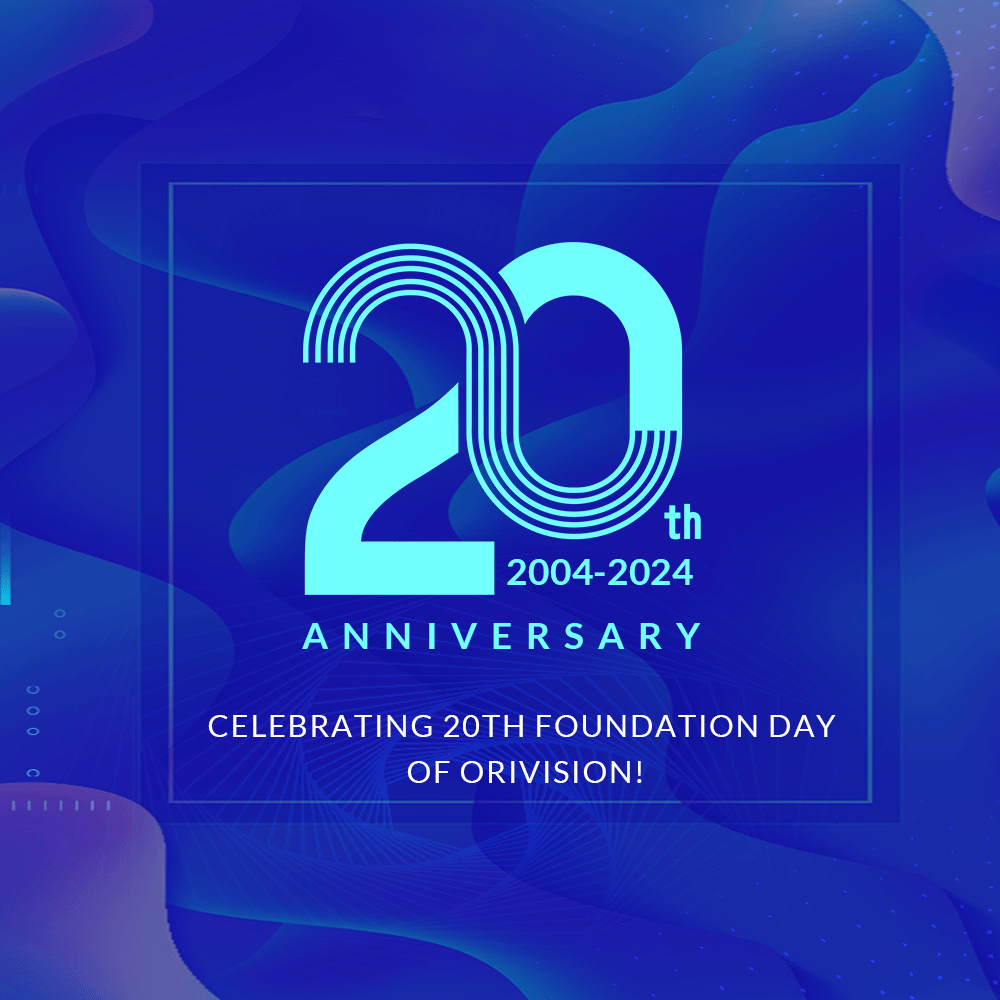 Comemorando o 20&ordm; Dia da Funda&ccedil;&atilde;o da ORIVISION!