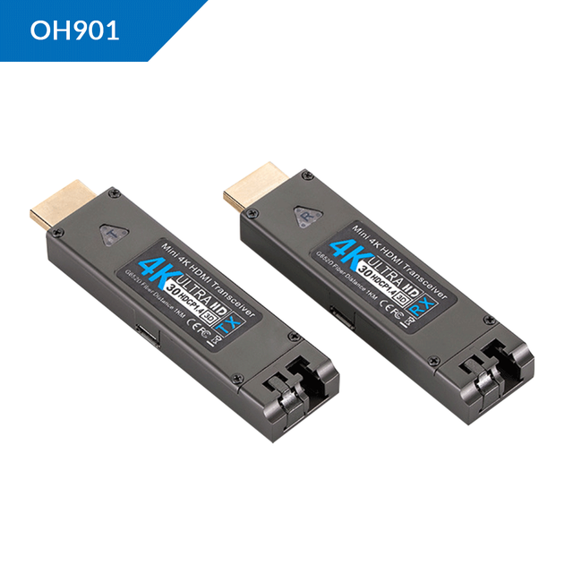 Extensor de fibra &oacute;ptica mini HDMI 4K@30