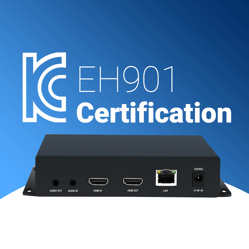 Codificador de v&iacute;deo HD da ORIVISION ZY-EH901 obt&eacute;m certifica&ccedil;&atilde;o KC