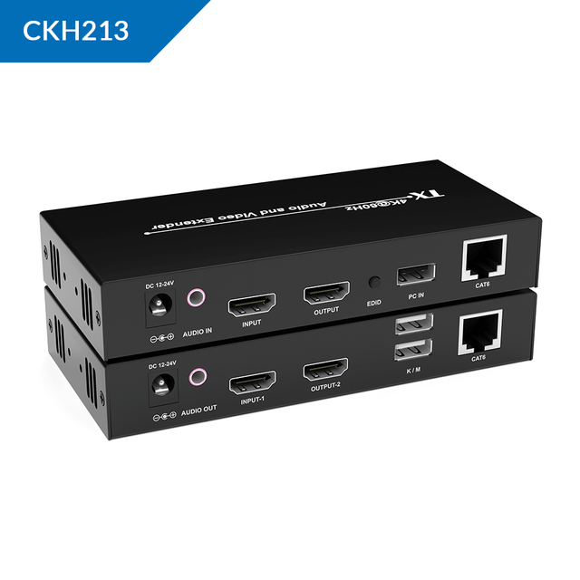 Extensor KVM 100M/328FT HDMI 2.0 HDBaseT com IR